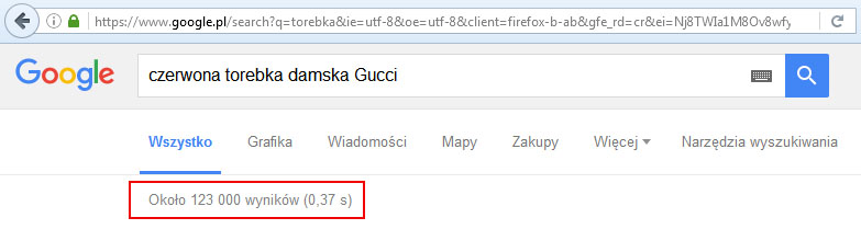 pozycjonowanie long tail przykład