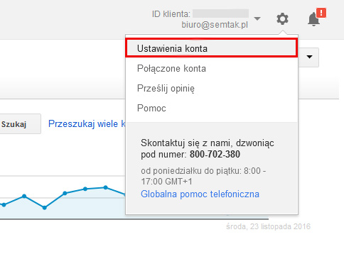 udostępnianie konta adwords 1