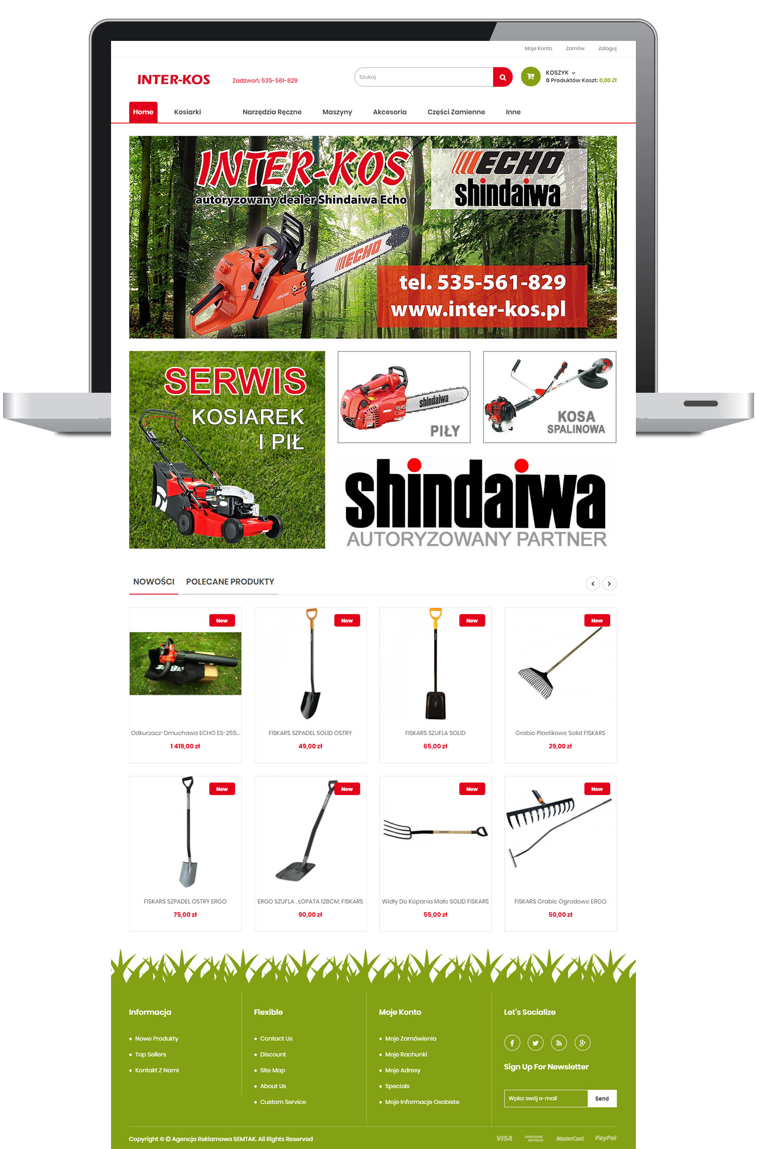 Sklep Internetowy PrestaShop